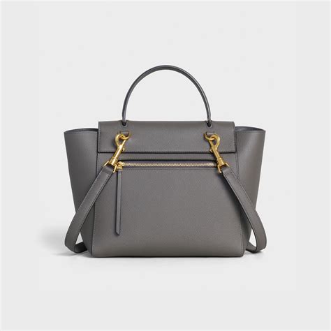 celine grained micro belt bag